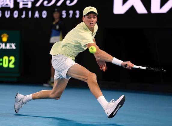 Jannik Sinner of Italy Australian Open, Day Fifteen, Tennis, Melbourne Park, Melbourne, Australia - 26 Jan 2025  Copyright: xEllaxLing Shutterstockx 15108789s