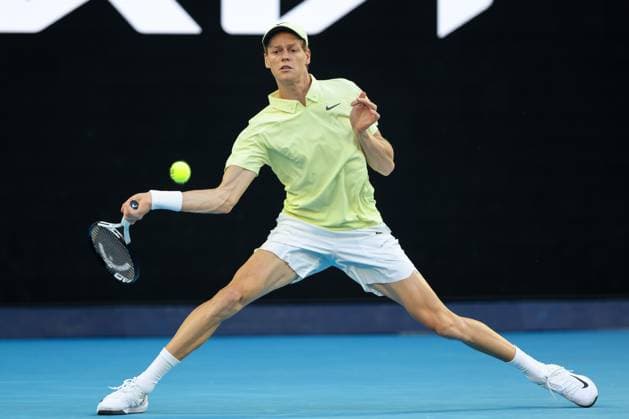 Jannik Sinner (ITA), Endspiel, Final, Australian Open 2025, Melbourne Park, Melbourne, Victoria, Australia. Copyright: xJuergenxHasenkopfx