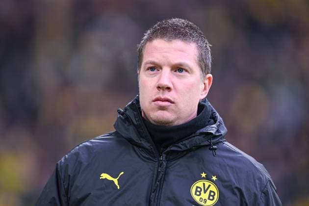 25.01.2025, Fussball, Bundesliga, 19. Spieltag Saison 2024 2025, Borussia Dortmund - SV Werder Bremen, Trainer Mike Tullberg (Borussia Dortmund), xRHR-FOTO TKx *** 25 01 2025, Football, Bundesliga, Matchday 19 Season 2024 2025, Borussia Dortmund SV Werder Bremen, Coach Mike Tullberg Borussia Dortmund , xRHR PHOTO TKx Copyright: RHR-FOTOx RHR-FOTO TK