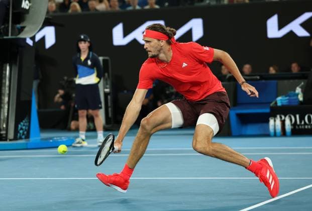 Alexander Zverev of Germany Australian Open, Day Fifteen, Tennis, Melbourne Park, Melbourne, Australia - 26 Jan 2025  Copyright: xEllaxLing Shutterstockx 15108789v