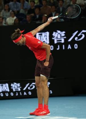 Alexander Zverev of Germany Australian Open, Day Fifteen, Tennis, Melbourne Park, Melbourne, Australia - 26 Jan 2025  Copyright: xEllaxLing Shutterstockx 15108789y