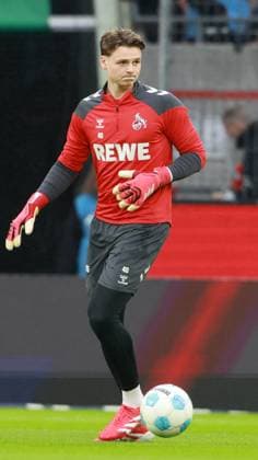 1. FC Köln vs. SV Elversberg, 19. Spieltag, 25.01.2025, 13.00 Uhr, Jonas Urbig (1. FC Köln), Bild: