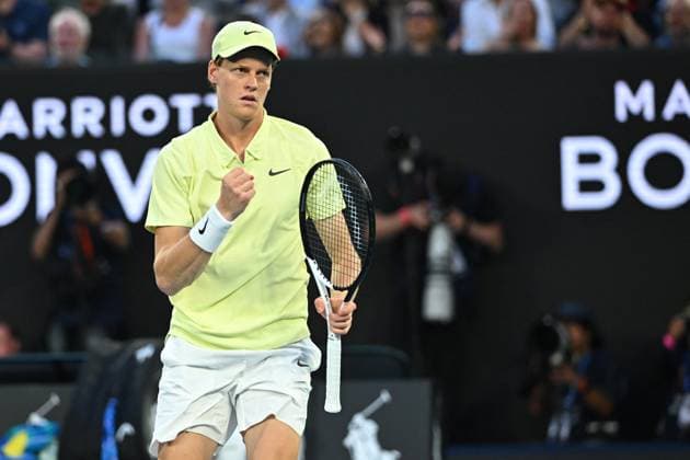 Australian Open Mens Final - Sinner vs Zverev Jannik Sinner (ITA) wins his second Australian Open title at the 2025 Australian Open at Melbourne Park in Melbourne, Australia, on January 26, 2025. Photo by Corinne Dubreuil ABACAPRESS.COM Melbourne Australia  Copyright: xDubreuilxCorinne ABACAx