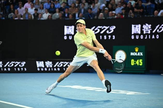 Australian Open Mens Final - Sinner vs Zverev Jannik Sinner (ITA) wins his second Australian Open title at the 2025 Australian Open at Melbourne Park in Melbourne, Australia, on January 26, 2025. Photo by Corinne Dubreuil ABACAPRESS.COM Melbourne Australia  Copyright: xDubreuilxCorinne ABACAx
