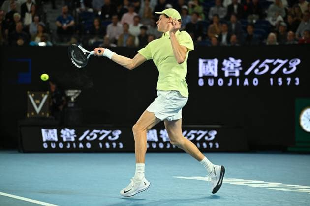 Australian Open Mens Final - Sinner vs Zverev Jannik Sinner (ITA) wins his second Australian Open title at the 2025 Australian Open at Melbourne Park in Melbourne, Australia, on January 26, 2025. Photo by Corinne Dubreuil ABACAPRESS.COM Melbourne Australia  Copyright: xDubreuilxCorinne ABACAx