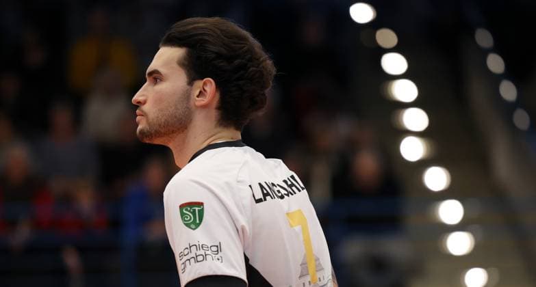 BAU 26.01.2025 Ludwigsburg Volleyball Barock Volleys MTV Ludwigsburg vs. TV Bühl, Feature Moritz Langjahr (LB)