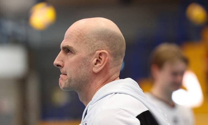 BAU 26.01.2025 Ludwigsburg Volleyball Barock Volleys MTV Ludwigsburg vs. TV Bühl, Trainer Michael Dornheim (LB)