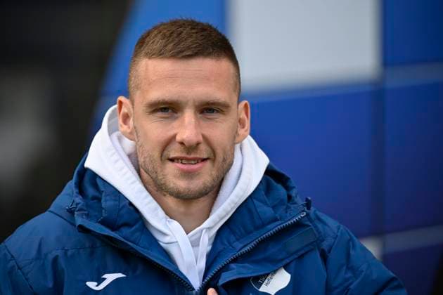 vor Spielbeginn: Pavel Kaderabek TSG 1899 Hoffenheim (03) Portrait TSG 1899 Hoffenheim vs Eintracht Frankfurt SGE 26.01.2025 DFL REGULATIONS PROHIBIT ANY USE OF PHOTOGRAPHS AS IMAGE SEQUENCES AND OR QUASI-VIDEO TSG 1899 Hoffenheim vs Eintracht Frankfurt SGE