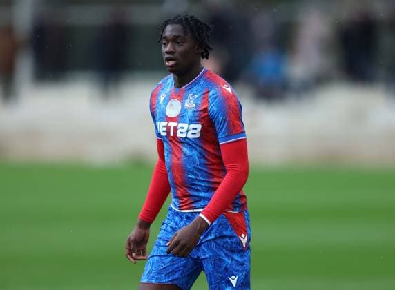 - Crystal Palace U21, U 21 v Norwich City U21, Premier League 2, Crystal Palace Academy Ground, London, UK - 27th January 2025. (C) Daniel Weir Crystal Pix Hindolo Mustapha of Crystal Palace U21. - Crystal Palace U21 v Norwich City U21, Premier League 2, Crystal Palace Academy Ground, London, UK - 27th January 2025. (C) Daniel Weir Crystal Pix London Crystal Palace Academy Ground UK Copyright: xDanxWeirx CP_Crystal Palace_U21_Norwich_City_U21_35