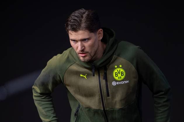 28.01.2025, Pressekonferenz zum UEFA Champions League Spiel zwischen Borussia Dortmund und Schachtar Donezk mit Torwart Gregor Kobel (Borussia Dortmund), Dortmund Signal Iduna Park NRW Deutschland xRHR-FOTO DEx Copyright: DennisxEwert RHR-FOTOx RHR-FOTO DE