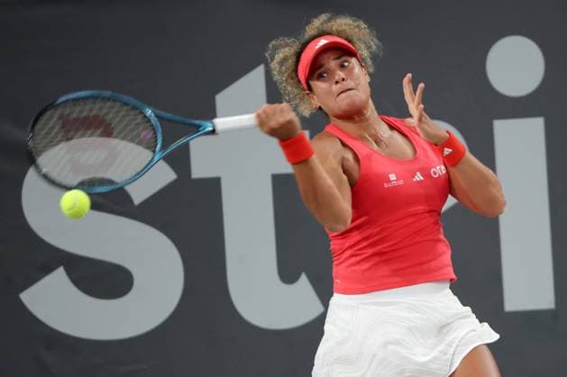 TENNIS - WTA, Tennis Damen Upper Austria Ladies Linz LINZ,AUSTRIA,28.JAN.25 - TENNIS - WTA Tour, Upper Austria Ladies Linz. Image shows Mayar Sherif (EGY).  GEPAxpictures xWalterxLuger