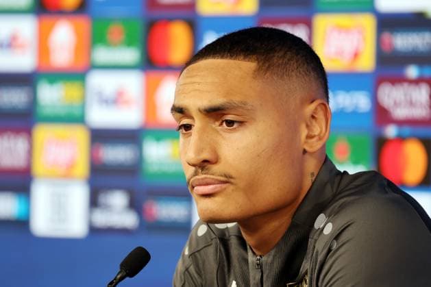 28.01.25 VfB Stuttgart PK Millot Deutschland, Stuttgart, 28.01.2025, Fussball, UEFA Champions League, VfB Stuttgart, Pressekonferenz PK: Enzo Millot.