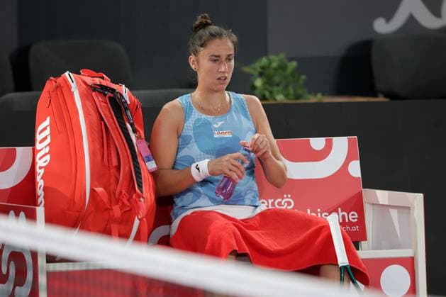 TENNIS - WTA, Tennis Damen Upper Austria Ladies Linz LINZ,AUSTRIA,28.JAN.25 - TENNIS - WTA Tour, Upper Austria Ladies Linz. Image shows Sara Sorribes Tormo (ESP).  GEPAxpictures xWalterxLuger