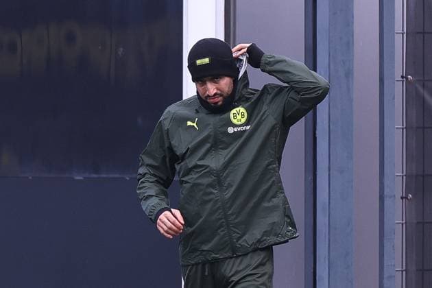 28.01.2025, Abschlusstraining zum UEFA Champions League Spiel zwischen Borussia Dortmund und Shakhtar Donetsk, Emre Can (Borussia Dortmund), Dortmund Trainingsgelände Borussia Dortmund NRW Deutschland xRHR-FOTO DEx Copyright: DennisxEwert RHR-FOTOx RHR-FOTO DE