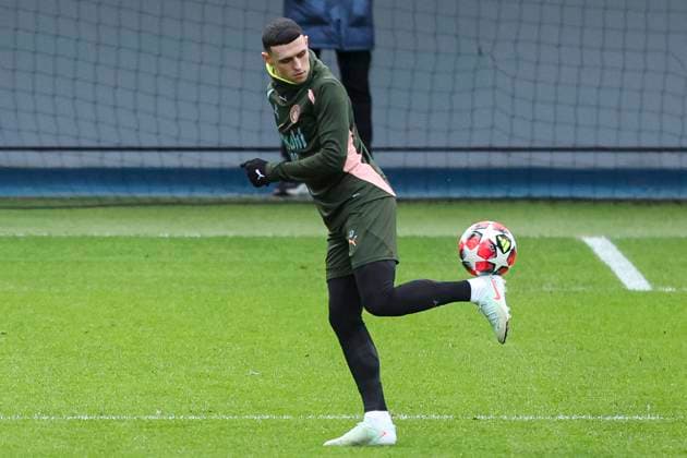 Manchester City Training Day Phil Foden of Manchester City during the Manchester City FC Training Day ahead of the Manchester City FC v Club Brugge Champions League match, at the Joie Stadium, Manchester, England, United Kingdom on 28 January 2025 Credit: Jake Kirkman Every Second Media Editorial use only. All images are copyright Every Second Media Limited. No images may be reproduced without prior permission. Copyright: xIMAGO EveryxSecondxMediax ESM-1299-0038
