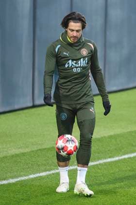 Manchester City Training Day Jack Grealish of Manchester City during the Manchester City FC Training Day ahead of the Manchester City FC v Club Brugge Champions League match, at the Joie Stadium, Manchester, England, United Kingdom on 28 January 2025 Credit: Jake Kirkman Every Second Media Editorial use only. All images are copyright Every Second Media Limited. No images may be reproduced without prior permission. Copyright: xIMAGO EveryxSecondxMediax ESM-1299-0044