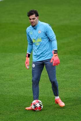 Manchester City Training Day Ederson of Manchester City during the Manchester City FC Training Day ahead of the Manchester City FC v Club Brugge Champions League match, at the Joie Stadium, Manchester, England, United Kingdom on 28 January 2025 Credit: Jake Kirkman Every Second Media Editorial use only. All images are copyright Every Second Media Limited. No images may be reproduced without prior permission. Copyright: xIMAGO EveryxSecondxMediax ESM-1299-0046