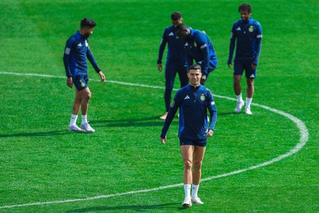 Recent Photos of Cristiano Ronaldo - Riyadh Recent photo (January 2027) of Portuguese football player Cristiano Ronaldo with his club Al-Nassr, in Riyadh, Kingdom of Saudi Arabia. Photo by Balkis Press ABACAPRESS.COM Riyadh Saudi Arabia  Copyright: xBalkisxPress ABACAx