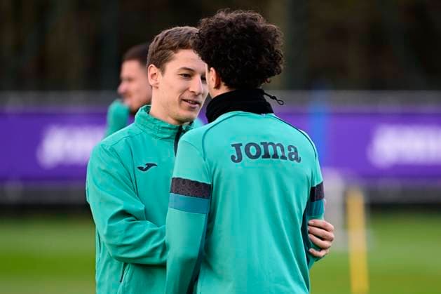RSC Anderlecht v Hoffenheim - UEFA Europa League Media Activities 29 01 2025 ANDERLECHT, BELGIUM - JANUARY 29 : Verschaeren Yari midfielder of RSC Anderlecht pictured during a training session ahead of the UEFA Europa League 2024 25 League Phase MD8 match between RSC Anderlecht and Hoffenheim on January 29, 2025 in Anderlecht, Belgium, 29 01 2025 Anderlecht Belgium  Copyright: xPeterxDexVoechtx