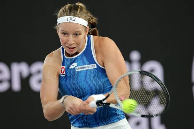 TENNIS - WTA, Tennis Damen Upper Austria Ladies Linz LINZ,AUSTRIA,29.JAN.25 - TENNIS - WTA Tour, Upper Austria Ladies Linz. Image shows Sinja Kraus (AUT).  GEPAxpictures xWalterxLuger