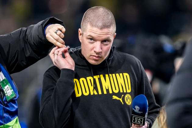 29.01.2025, Borussia Dortmund - Schachtar Donezk, UEFA Champions League, 8. Spieltag: Dortmunds Trainer Mike Tullberg betritt das Stadion. Copyright: xDavidxInderliedx