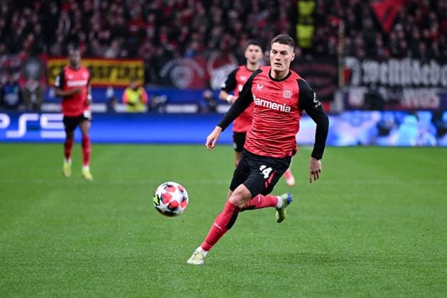 29.01.2025, Fussball, Champions League, 8. Spieltag, Saison 2024 2025, Bayer 04 Leverkusen - Sparta Prag, Patrik Schick (Bayer Leverkusen) xRHR-FOTO TKx Copyright: RHR-FOTOx RHR-FOTO TK
