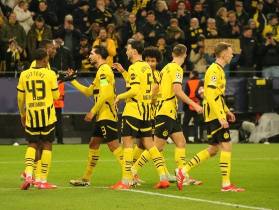 29.01.2025, xgrfx, Fussball UEFA Champions League, Borussia Dortmund - Schachtar Donezk v.l. Tor, Serhou Guirassy (Borussia Dortmund) (DFL DFB REGULATIONS PROHIBIT ANY USE OF PHOTOGRAPHS as IMAGE SEQUENCES and or QUASI-VIDEO) Dortmund