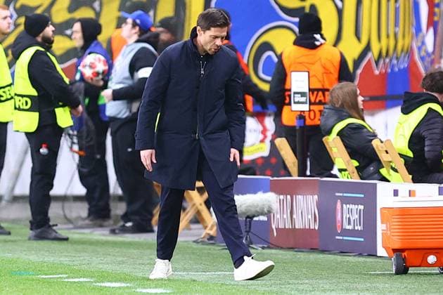 Trainer Xabi Alonso (Bayer 04 Leverkusen) Bayer 04 Leverkusen vs. AC Sparta Prag, Fussball, UEFA Champions League, 8. Spieltag, Saison 2024 2025, 29.01.2025 Foto: kolbert-press Ant Palmer BayArena NRW Deutschland