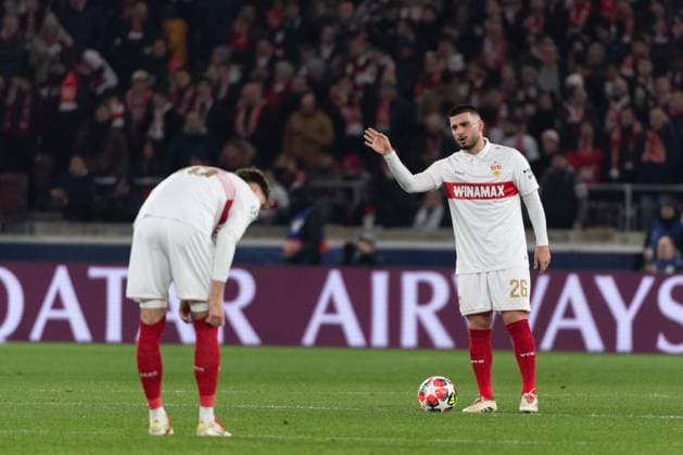Tor zum 0:3 durch Ousmane Dembele (Paris Saint-Germain, 10), frust bei Deniz Undav (VfB Stuttgart 26) GER, VfB Stuttgart vs. Paris Saint-Germain, Fussball, Herren, UEFA Champions League, 8. Spieltag, Spielzeit 2024 2025, 29.01.2025, GER, VfB Stuttgart vs. Paris Saint-Germain, Fussball, Herren, UEFA Champions League, 8. Spieltag, Spielzeit 2024 2025, 29.01.2025 Stuttgart Copyright: xEibner-Pressefoto WolfgangxFrankx EP_WFK