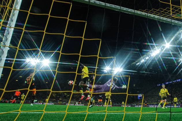 DORTMUND, GERMANY - 29 JANUARY, 2025: ++ - The match UEFA Champions League Borussia Dortmund vs. Shakhtar Donetsk at Signal Iduna Park. For editorial use only. Resale or distribution is prohibited.  Copyright: xVITALIIxKLIUIEVx