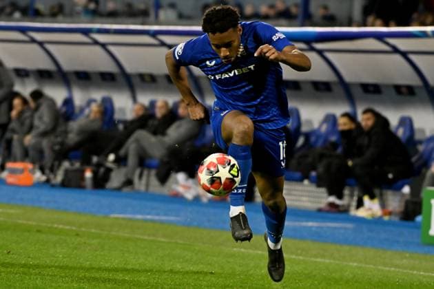 Zagreb, Croatia, January 29th 2024: Ronael Pierre-Gabriel of Dinamo Zagreb in action during the UEFA Champions League, League phase, match between Dinamo Zagreb and Milan at Stadium Maksimir, Zagreb, Croatia. (Igor Kupljenik SPP) Copyright: xIgorxKupljenikx xSPPx spp-en-IgKuSp-IK3_2275