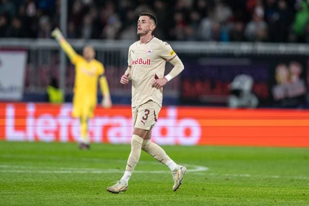 Aleksa Terzic during UEFA Champions league match, Red Bull Salzburg - Atletico Madrid , 29. january 2025, Red Bull Arena, Salzburg, Austria Copyright: xMICHALxFAJT,ZOSPORTU.SKx FAJ_0858