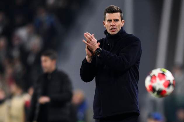 Juventus FC v SL Benfica - UEFA Champion League Thiago Motta, head coach of Juventus FC, gestures during the UEFA Champions League 2024 25 league phase football match between Juventus FC and SL Benfica. Turin Italy Copyright: xNicolòxCampox