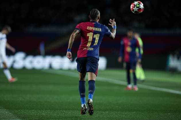 Raphina FC Barcelona, Barca during the UEFA Champions League 2024 25 League Phase MD8 match between FC Barcelona and Atalanta BC at Estadi Olimpic Lluis Companys on January 29, 2025 in Barcelona, Spain. (Photo by Xavi Bonilla DeFodi Images) Defodi-674_20250129_XB3_1370