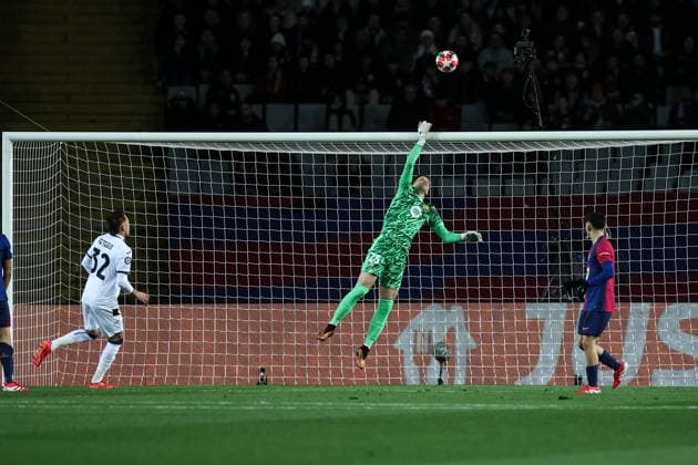 Wojciech SzczÄ™sny FC Barcelona, Barca during the UEFA Champions League 2024 25 League Phase MD8 match between FC Barcelona and Atalanta BC at Estadi Olimpic Lluis Companys on January 29, 2025 in Barcelona, Spain. (Photo by Xavi Bonilla DeFodi Images) Defodi-674_20250129_XB3_1426