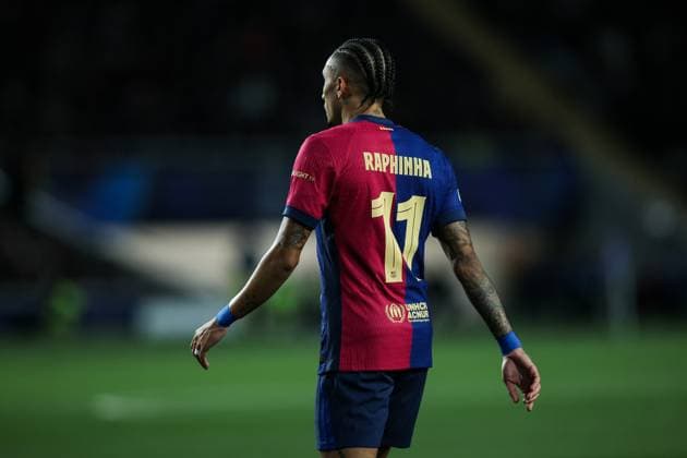 Raphina FC Barcelona, Barca during the UEFA Champions League 2024 25 League Phase MD8 match between FC Barcelona and Atalanta BC at Estadi Olimpic Lluis Companys on January 29, 2025 in Barcelona, Spain. (Photo by Xavi Bonilla DeFodi Images) Defodi-674_20250129_XB3_1867