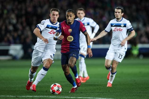 Raphina FC Barcelona, Barca during the UEFA Champions League 2024 25 League Phase MD8 match between FC Barcelona and Atalanta BC at Estadi Olimpic Lluis Companys on January 29, 2025 in Barcelona, Spain. (Photo by Xavi Bonilla DeFodi Images) Defodi-674_20250129_XB3_1908