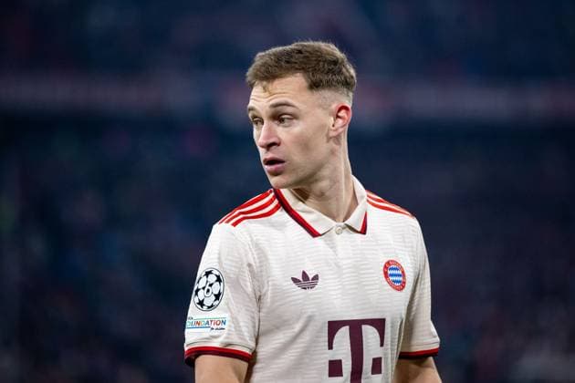 Joshua Kimmich (FC Bayern Muenchen, 06), GER, FC Bayern Muenchen vs. SK Slovan Bratislava, Fussball, UEFA Champions League, 8. Spieltag, Spielzeit 2024 2025, 29.01.2025 GER, FC Bayern Muenchen vs. SK Slovan Bratislava, Fussball, UEFA Champions League, 8. Spieltag, Spielzeit 2024 2025, 29.01.2025 Muenchen Copyright: xEibner-Pressefoto Memmlerx EP_MMR