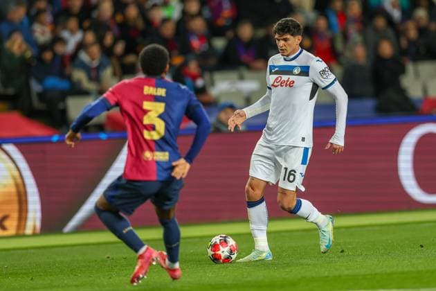 BARCELONA 29.01.2025 FC Barcelona, Barca VS ATALANTA BC 8 KOLEJKA UEFA LIGI MISTRZOW --- 8 ROUND UEFA CHAMPIONS LEAUGE SEASON 2024 2025 NZ. RAOUL BELLANOVA FOT. STANISLAW KLEPKA ARENA AKCJI NEWSPIX.PL --- newspix.pl 