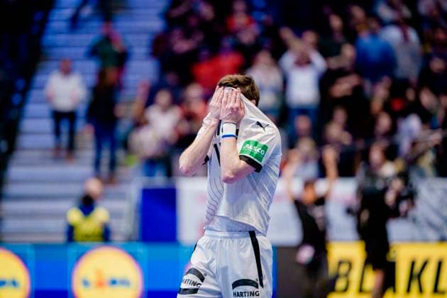 Mens Handball World Cup 2025 Quarterfinal Portugal Germany Fornebu 20250129 Germanys Lukas Zerbe after losing to Portugal in the quarterfinals of the Handball World Cup in Unity arena Photo Stian Lysberg Solum NTB Fornebu Norway EDITORIAL USE ONLY RESTRICTED USE FOR BETTING COMPANIES  Copyright: xStianxLysbergxSolumx xNTBx
