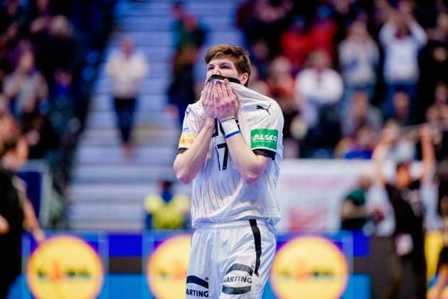 Sport Themen der Woche KW05 Sport Bilder des Tages Men s Handball World Championship, WM, Weltmeisterschaft 2025: Quarter-finals Portugal - Germany Fornebu 20250129. Germany s Lukas Zerbe after the loss against Portugal in the quarterfinals of the World Handball Championship in Unity Arena. Photo: Stian Lysberg Solum NTB Fornebu Norway EDITORIAL USE ONLY. RESTRICTED USE FOR BETTING COMPANIES Ref:_SPO40K4amnKUmo.jpg *** Men s Handball World Championship 2025 Quarter finals Portugal Germany Fornebu 20250129 Germany s Lukas Zerbe after the loss against Portugal in the quarterfinals of the World Handball Championship in Unity Arena Photo Stian Lysberg Solum NTB Fornebu Norway EDITORIAL USE ONLY RESTRICTED USE FOR BETTING COMPANIES  Copyright: xStianxLysbergxSolumx xNTBx