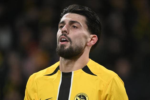 29.01.2025, Bern, Stadion Wankdorf, Uefa Champions League: BSC Young Boys - Roter Stern Belgrad, 10 Kastriot Imeri (Young Boys). Bern Stadion Wankdorf Bern Switzerland Copyright: xJustPictures.ch ManuelxWinterbergerx jp-de-MaWi-MWI_1217