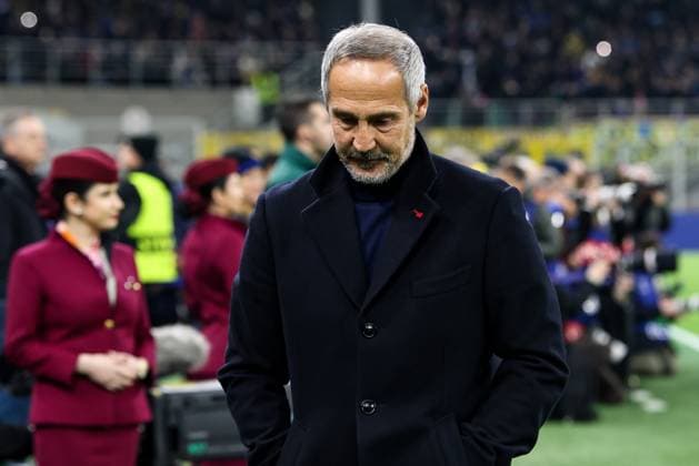 Milan, Italy, January 29st 2025: Coach Adolf Hütter (Monaco) during the match between Inter and Monaco for UEFA Champions League at San Siro Stadium, Italy. (RogÃ rio Moroti SPP) Copyright: xRogÃ rioxMorotix xSPPx spp-en-RoMoSp-688A2810