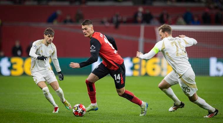 Leverkusen, Germany. 29th Jan 2025. Patrik Schick (LEV) Bayer Leverkusen - Sparta Prag 29.01.2025