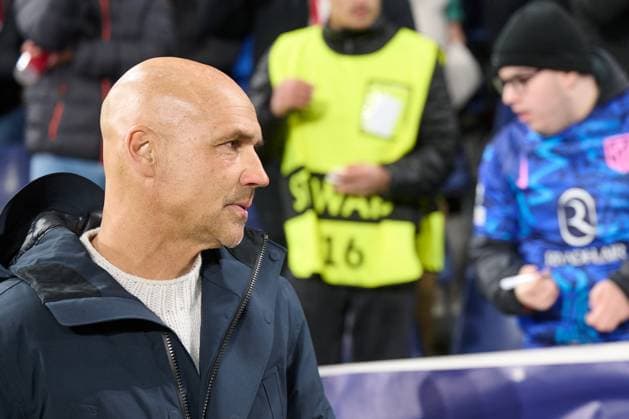 Salzburg, Österreich 29. Januar 2025: Champions League - 2024 2025 - RB Salzburg vs. Atletico de Madrid Im Bild: Trainer Thomas Letsch (RB) Red Bull Arena Copyright: xFotostandx xWassmuthx