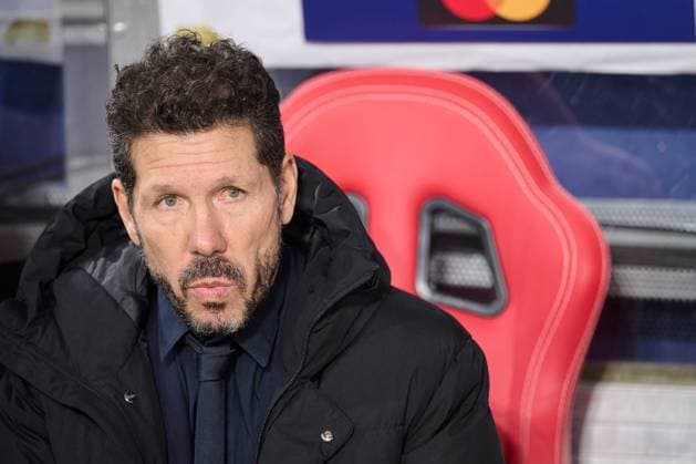 Salzburg, Österreich 29. Januar 2025: Champions League - 2024 2025 - RB Salzburg vs. Atletico de Madrid Im Bild: Coach Diego Simeone (Madrid) Red Bull Arena Copyright: xFotostandx xWassmuthx