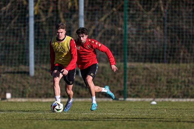 30.01.2025 BIALYSTOK (POLAND) PILKA NOZNA (FOOTBALL) TRENING JAGIELLONIA BIALYSTOK NZ ALAN RYBAK FOTO KAMIL SWIRYDOWICZ CYFRASPORT NEWSPIX.PL --- Newspix.pl POLAND OUT!  250130CSKS110