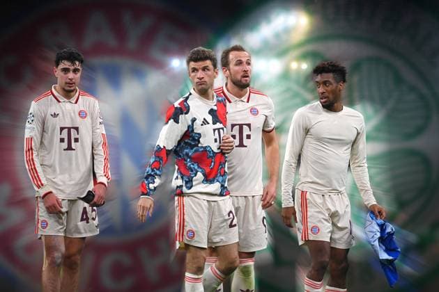Themenfoto zur Auslosung der Play Off Begegnungen in der Fussball Champions League am 31.01.2025 in Nyon Schweiz. Der FC Bayern trifft auf Celtic Glasgow oder Manchester City,