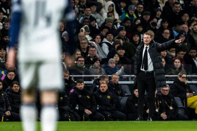 250130 Head coach Oscar Hiljemark of Elfsborg during the UEFA Europa League football match between Tottenham Hotspur and Elfsborg on January 30, 2025 in London. Photo: Emma Wallskog BILDBYRAN COP 320 EW0477 fotboll football soccer fotball uefa europa league europa league tottenham hotspur elfsborg bbeng Copyright: EMMAxWALLSKOG BB250130EW061