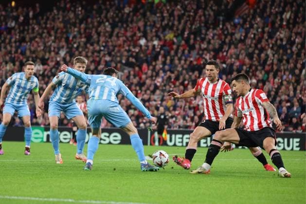 UEFA Europa League soccer match between Athletic Club and Viktoria Plzen at San Mames Stadium in Bilbao, Spain 30 January 2025 900 Cordon Press  900 CordonxPress LOF - UEFA Europa League Athletic Club vs Viktoria Plzen